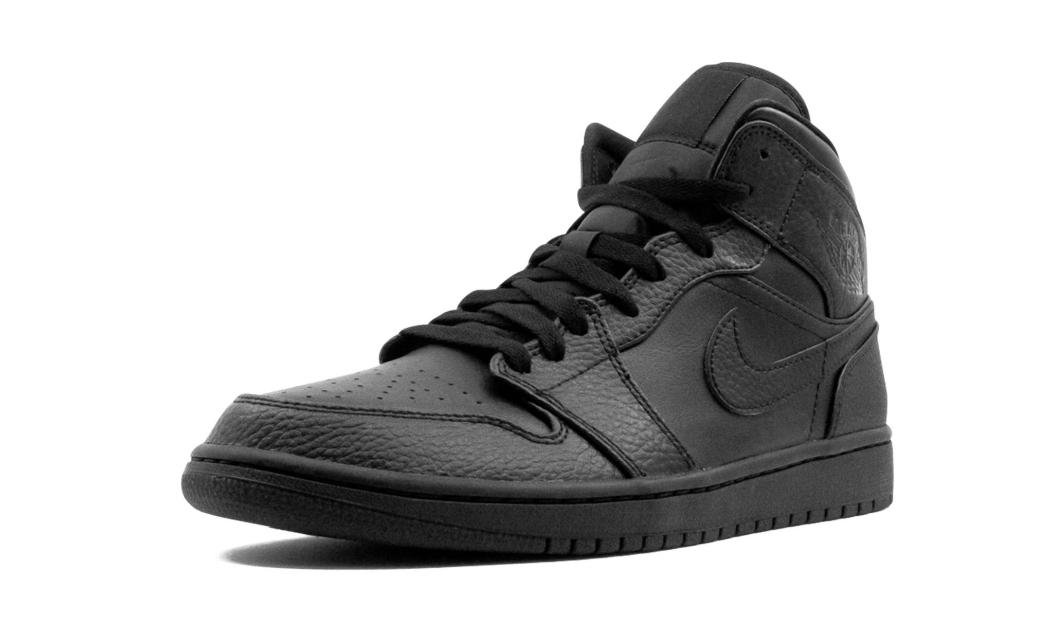 Air Jordan 1 Mid "Triple Black" - 4