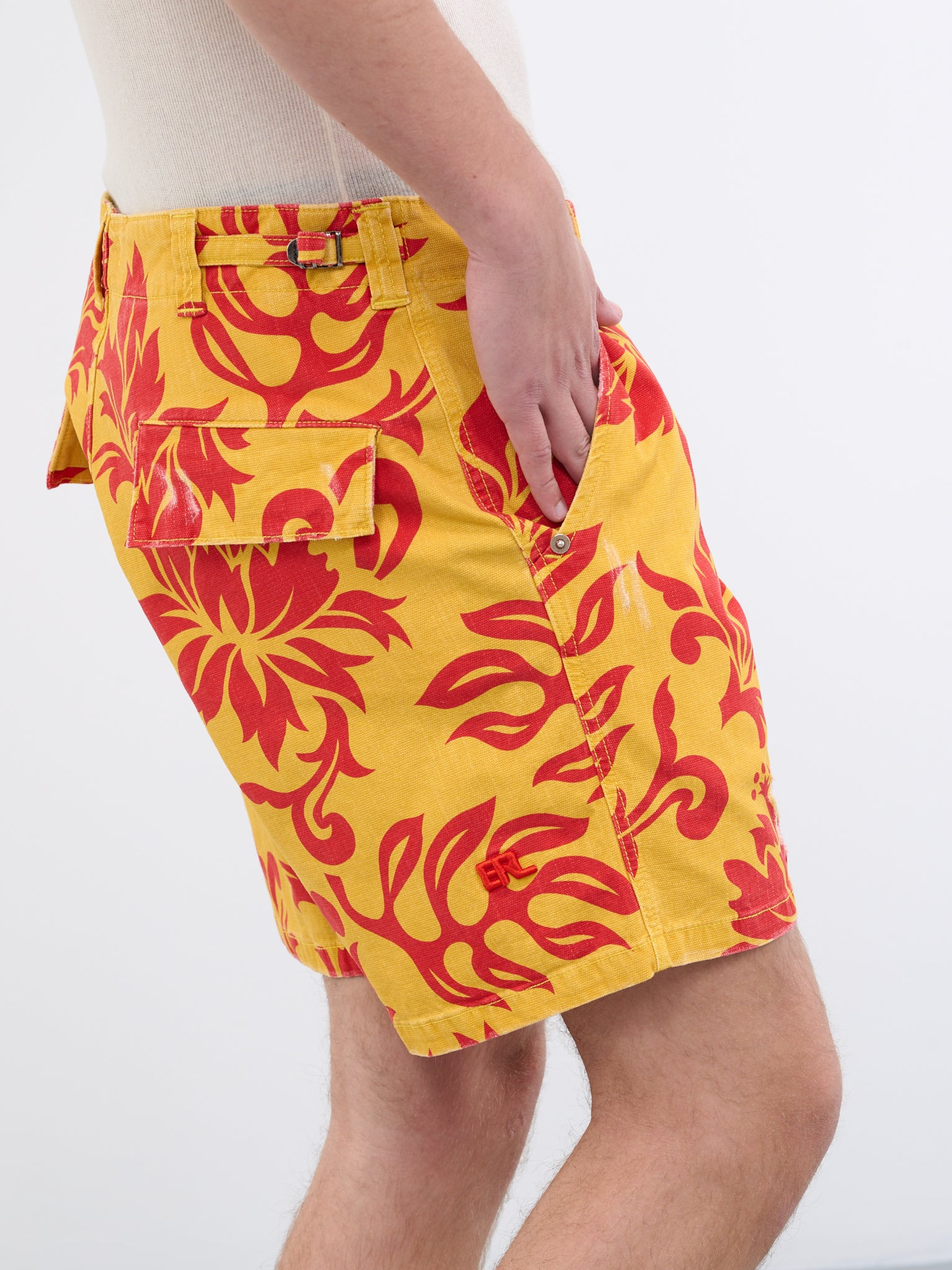 Tropical Flowers Shorts - 5