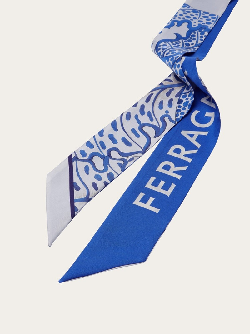 FERRAGAMO FOLIAGE PRINT TWILLY BAND outlook