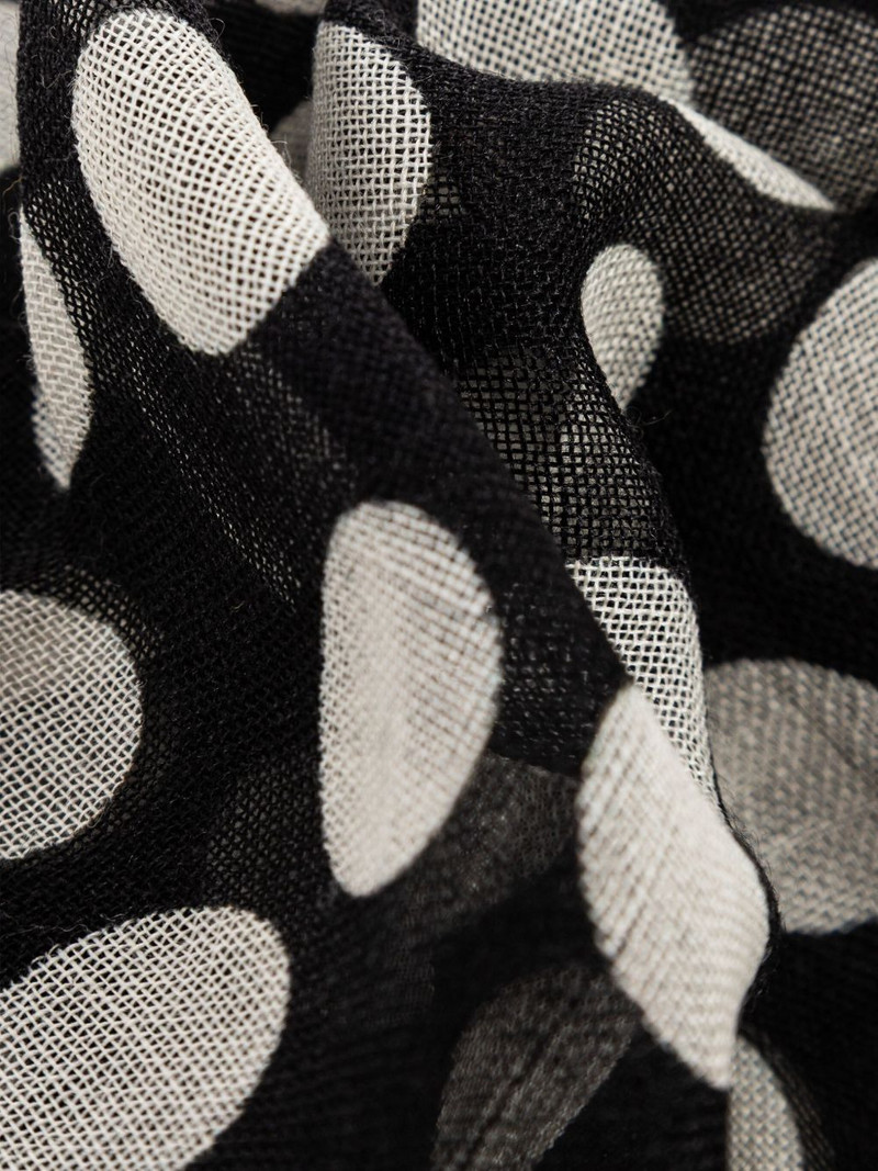 Moschino polka-dot pattern scarf outlook