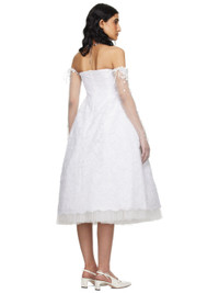 SHUSHU/TONG SSENSE Exclusive White Layered Midi Dress