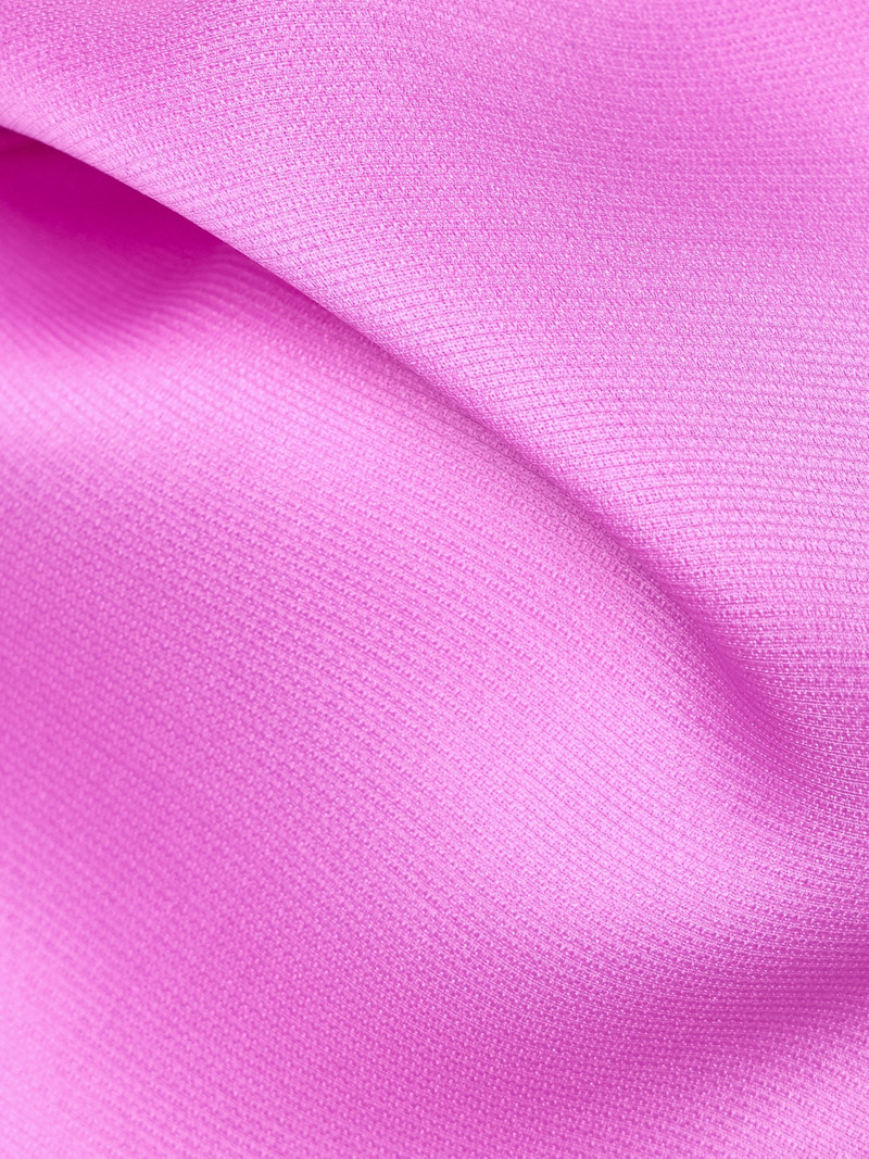 Ima Gathered Silk-gazar Midi Dress 4