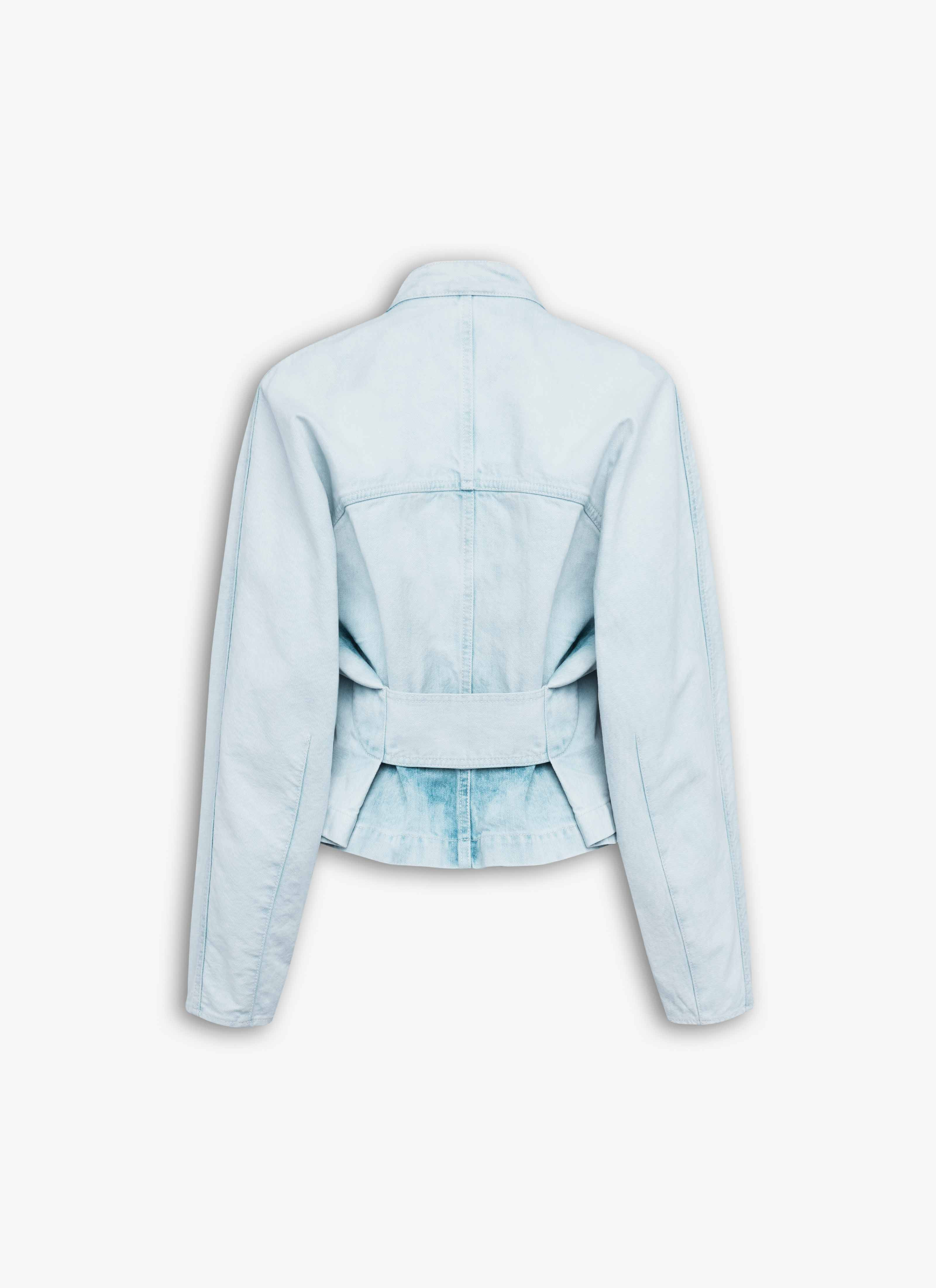 ROUND DENIM JACKET - 2