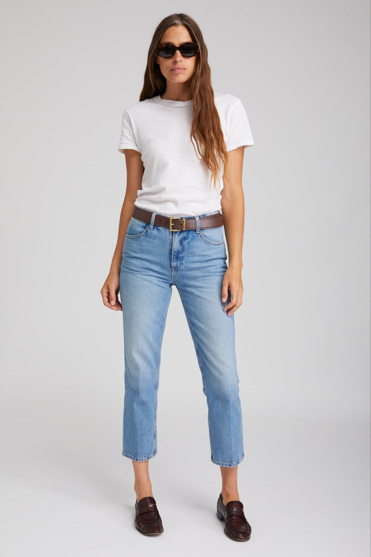 PARADIS CROP STRAIGHT LEG DENIM - 4