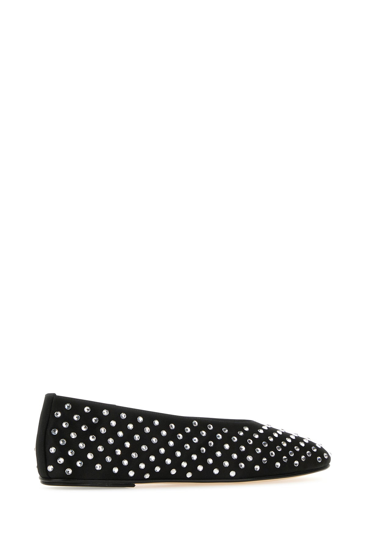Black satin ballerinas - 3
