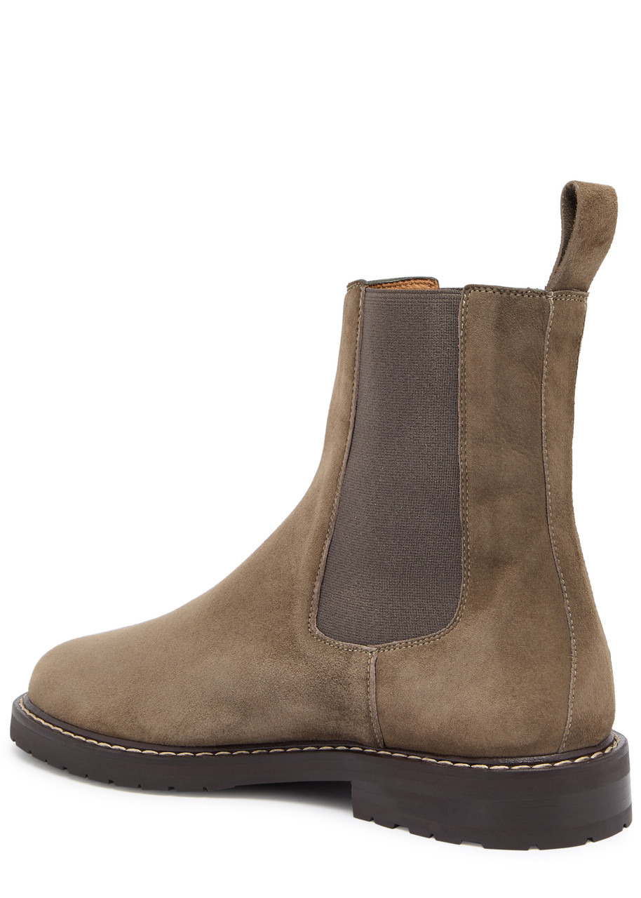 Legres Suede Chelsea Ankle Boots - 2