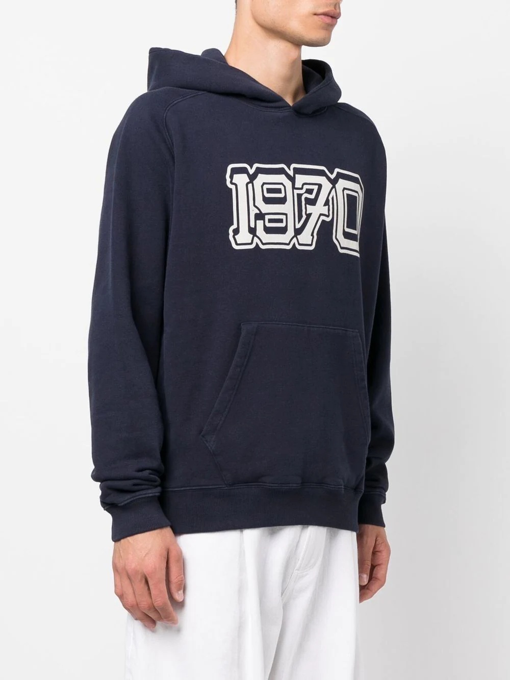 1970-print detail hoodie - 3