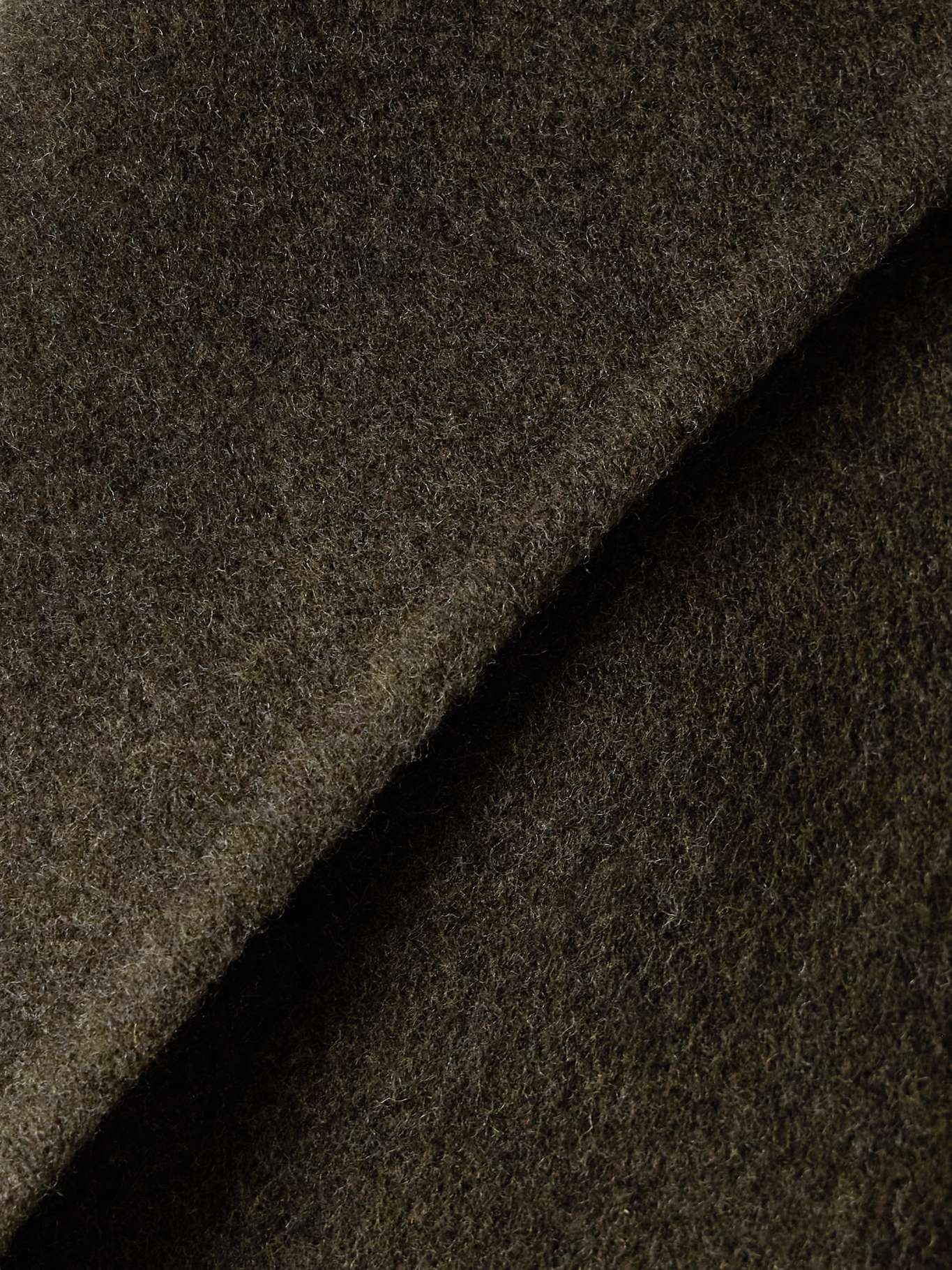 Lea belted wool-felt coat - 4