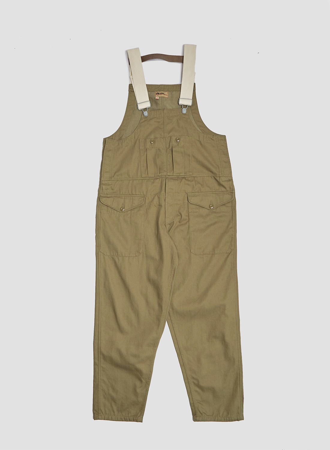 Railway Dungaree Heavy Cotton in Army - 1