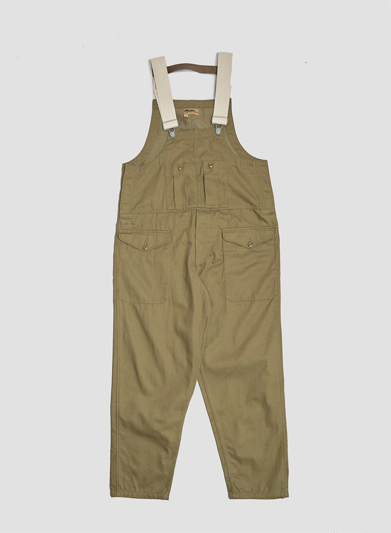 Railway Dungaree Heavy Cotton in Army 1