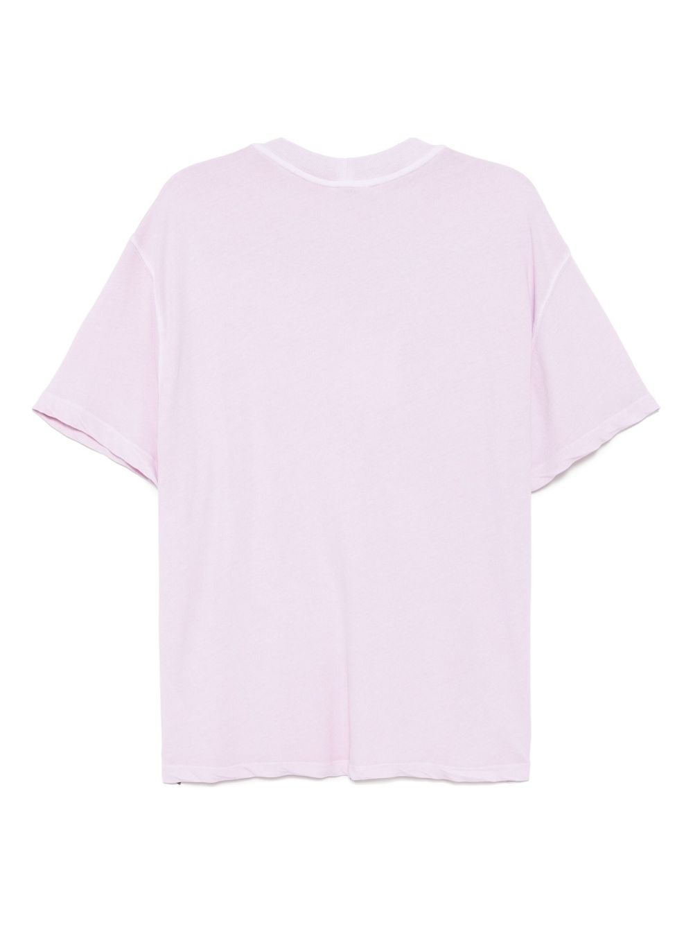 vintage washed cotton T-shirt - 2
