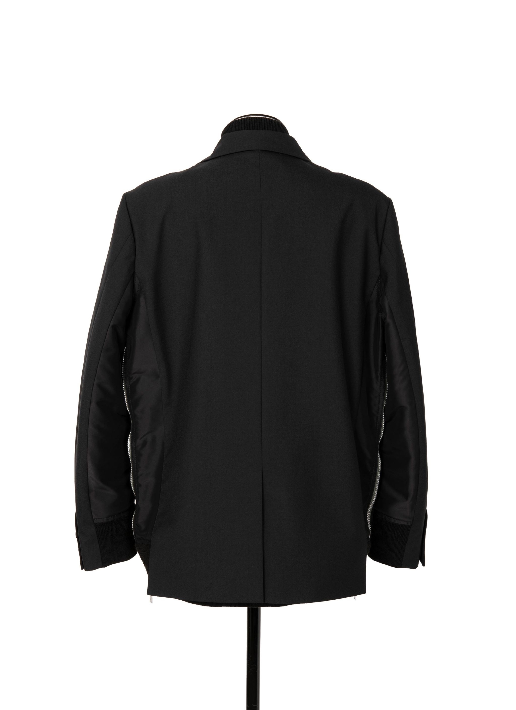 sacai Suiting x Nylon Twill Jacket | REVERSIBLE