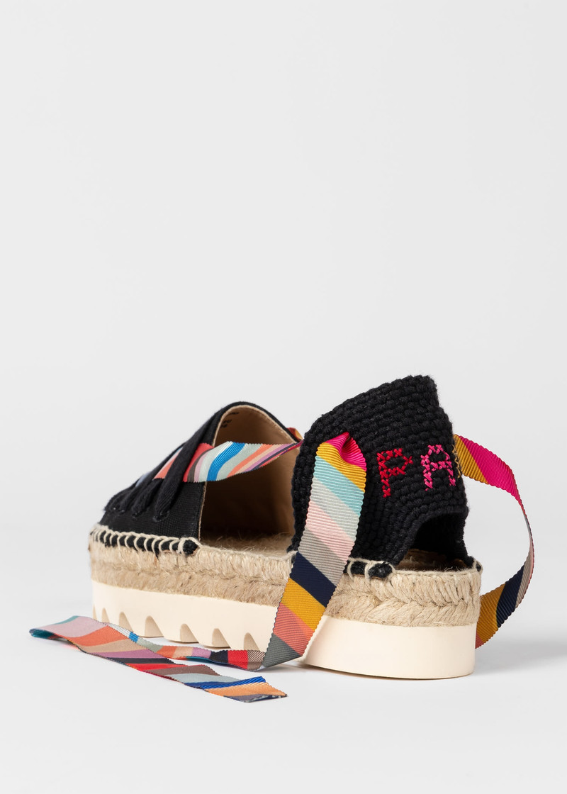 Paul Smith 'Kira' 'Swirl' Platform Sandals outlook