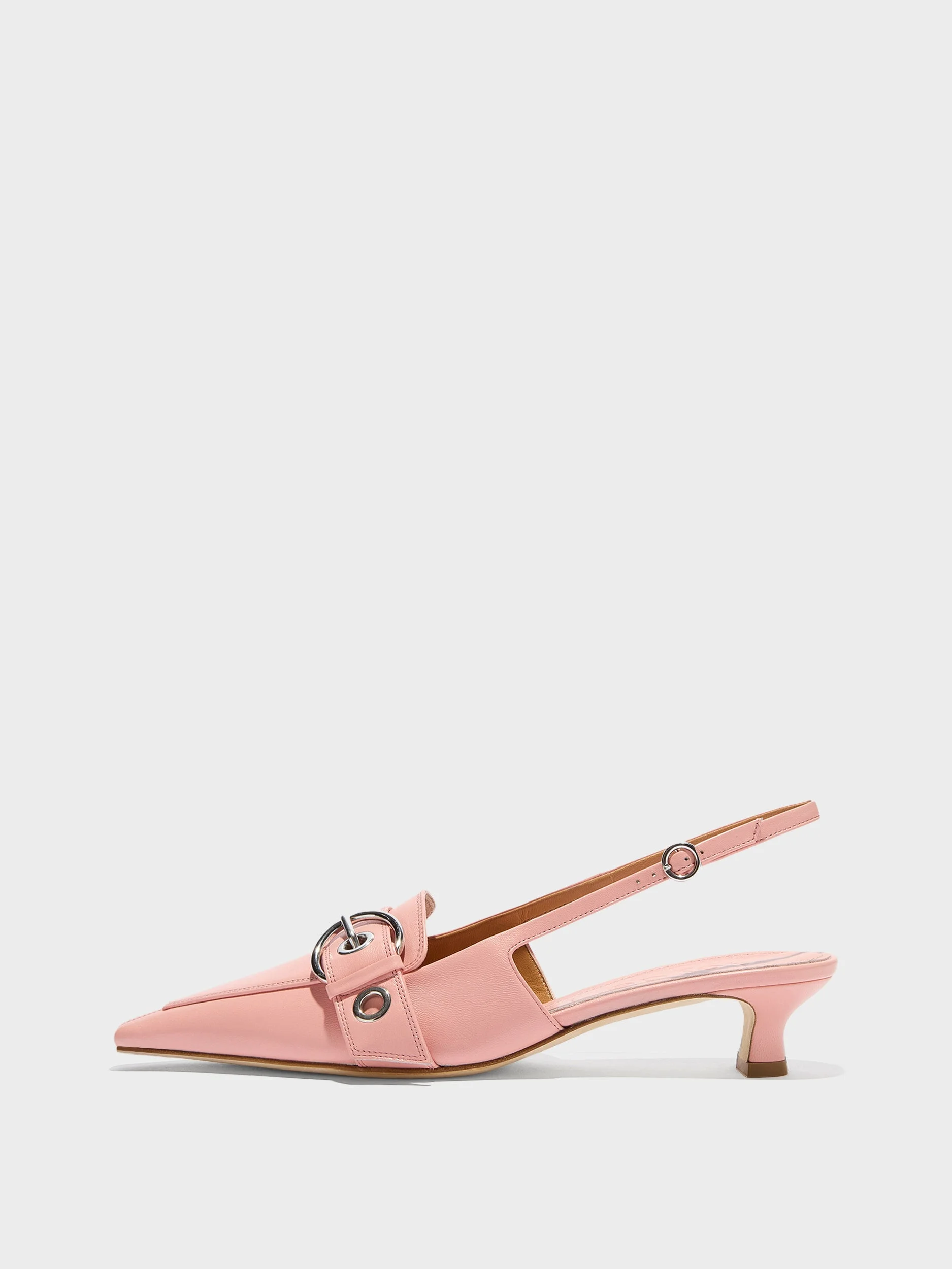 Davina Eyelet Slingback Pumps - 1