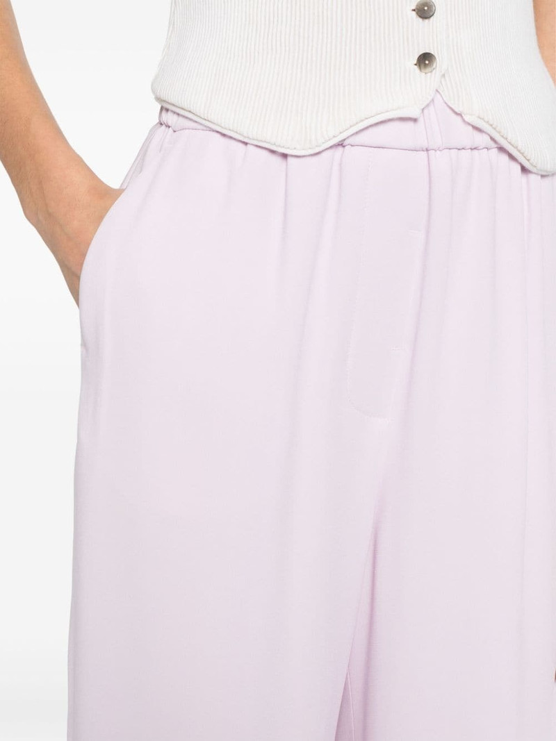 crepe wide-leg trousers 5