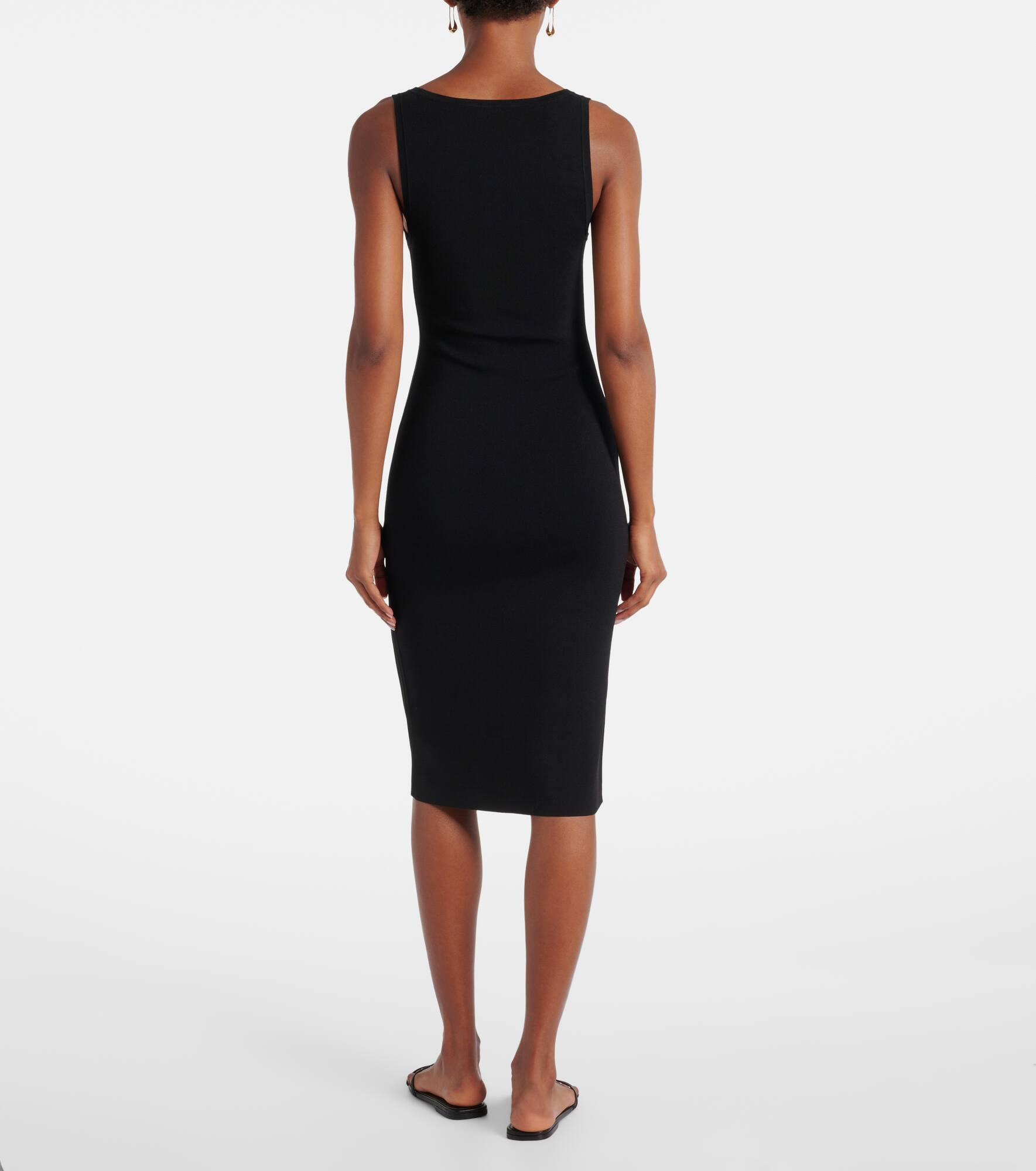Jersey midi dress - 3
