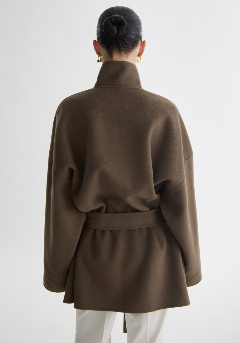 ALISTAIR Belted wool jacket 5