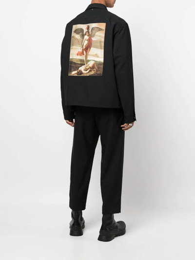 OAMC graphic-print long-sleeved shirt outlook