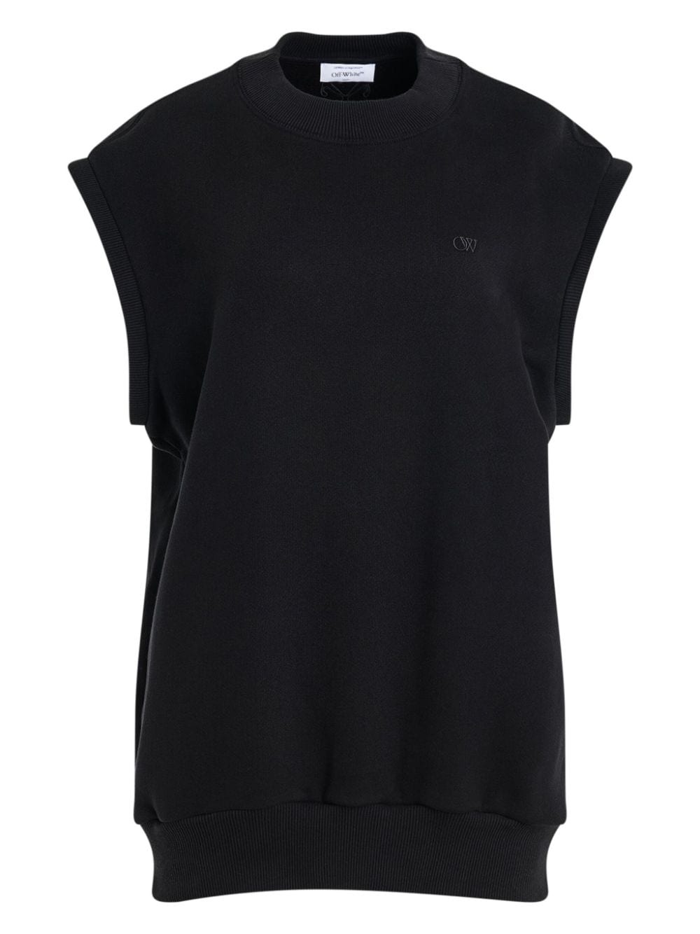 logo-embroidered sweatshirt - 3