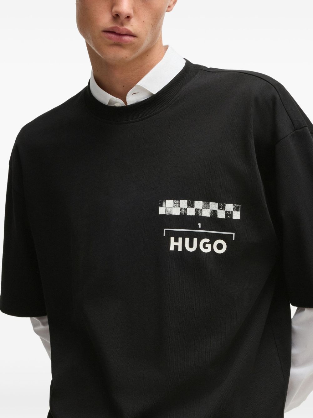 logo-print t-shirt - 5