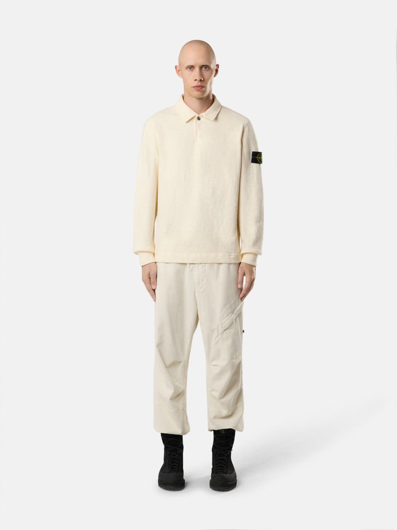 Stone Island 6100054 VANISÉ BRUSHED HEAVY COTTON JERSEY outlook