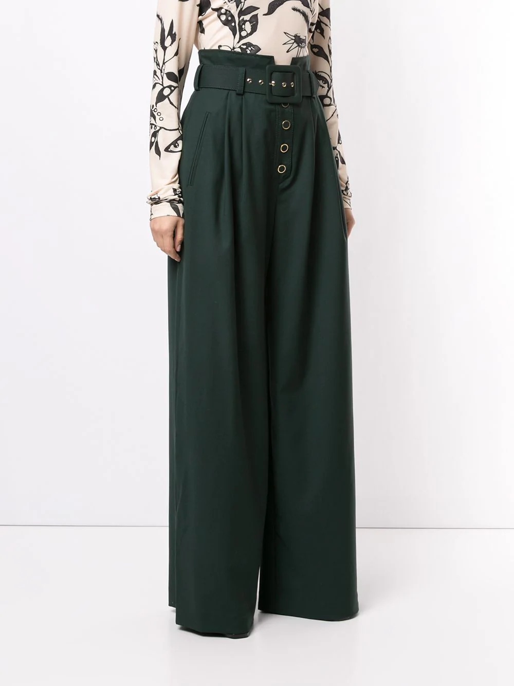 tailored palazzo pants  - 3