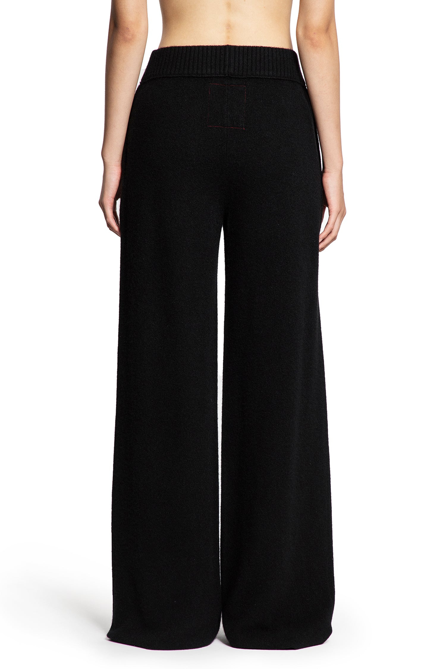 Wide Leg Pants In Cashmere - 3
