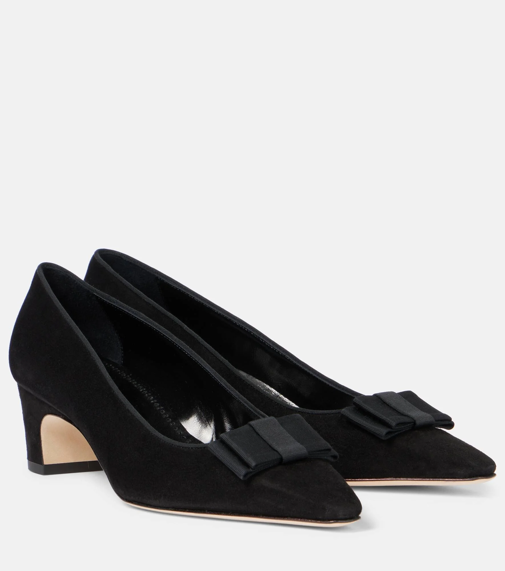 Reador bow-detail suede pumps - 1