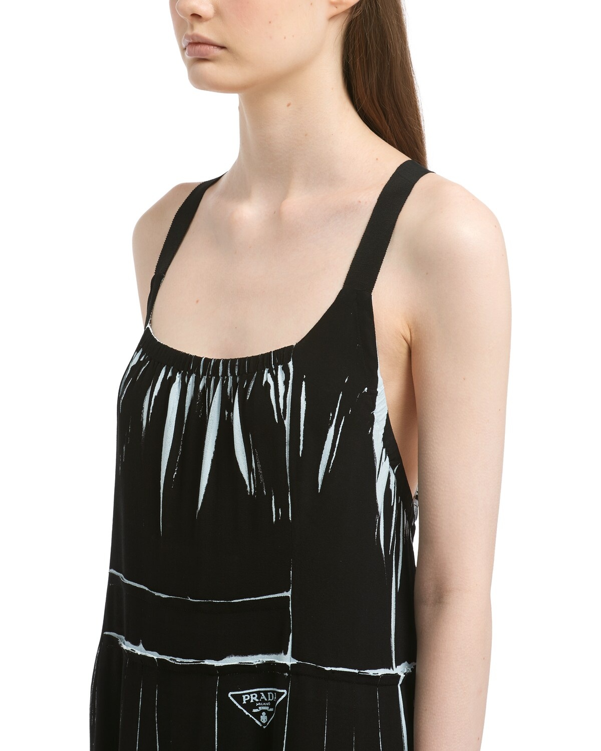 Prada Printed sablé dress | REVERSIBLE