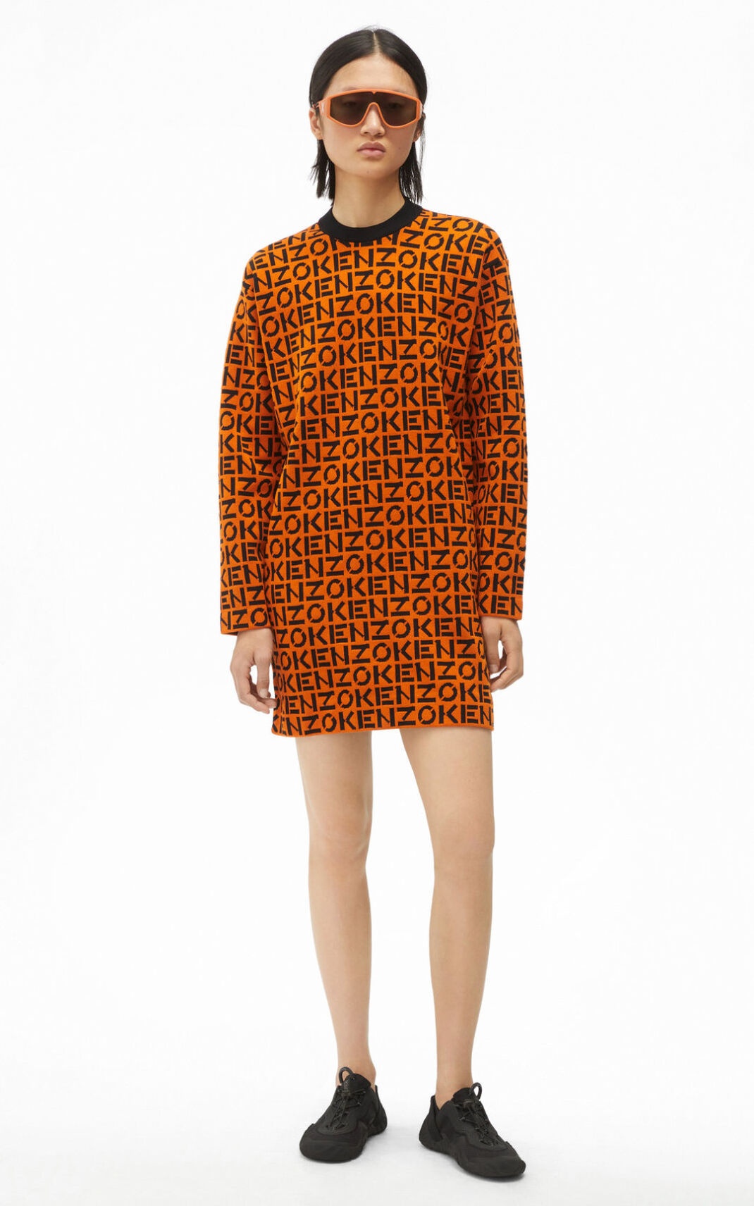 KENZO Sport monogrammed dress - 3