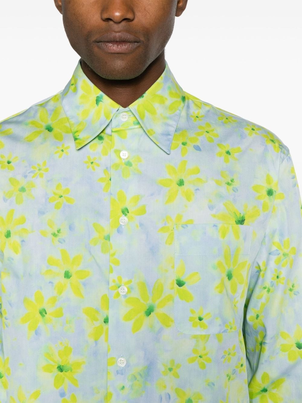 Parade floral-motif shirt - 5