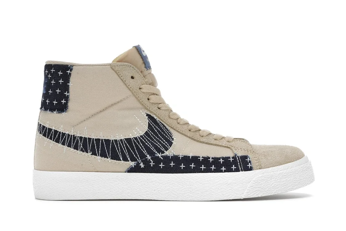 Nike SB Zoom Blazer Mid Sashiko Sesame - 1
