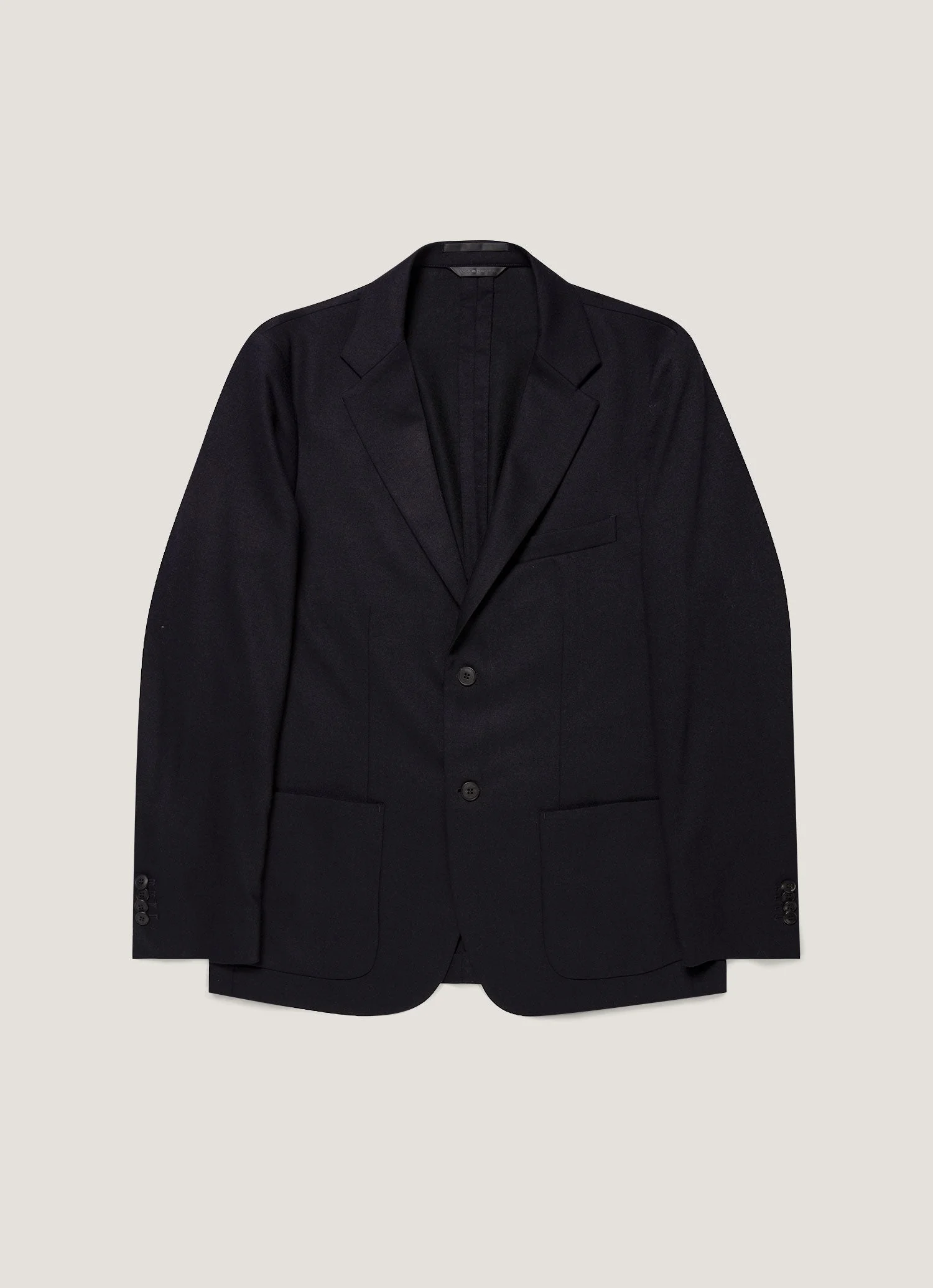 Wool Cashmere Flannel Blazer - 1