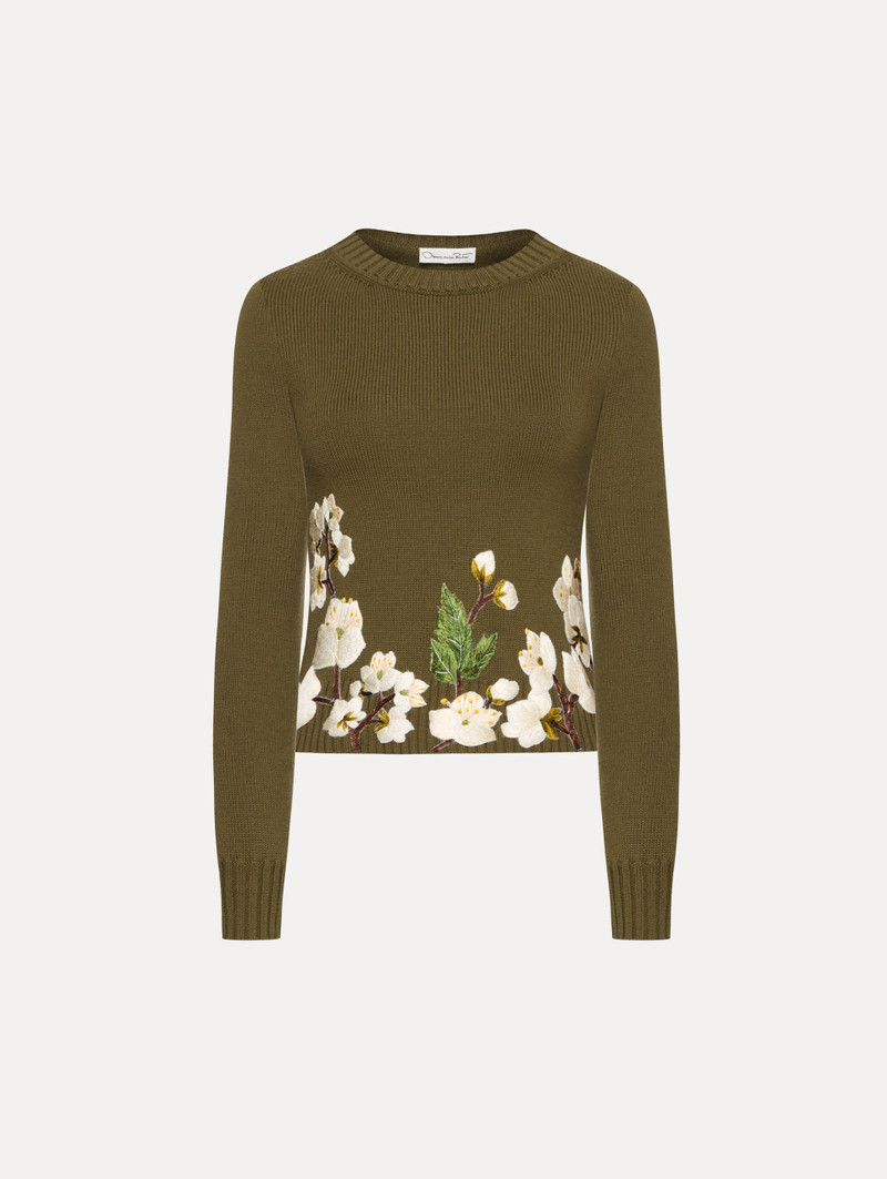 CHERRY BLOSSOM THREADWORK PULLOVER 1