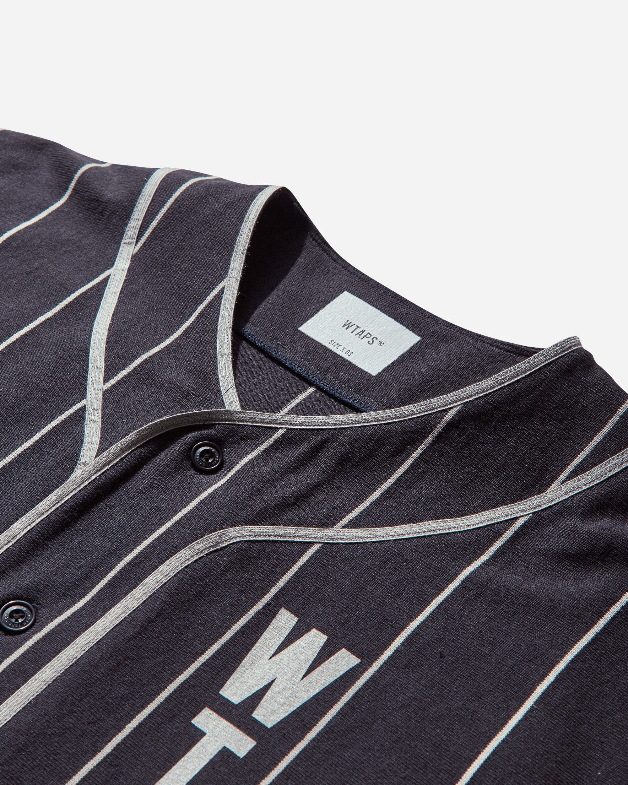 Men's League Baseball Shirt Navy - 3
