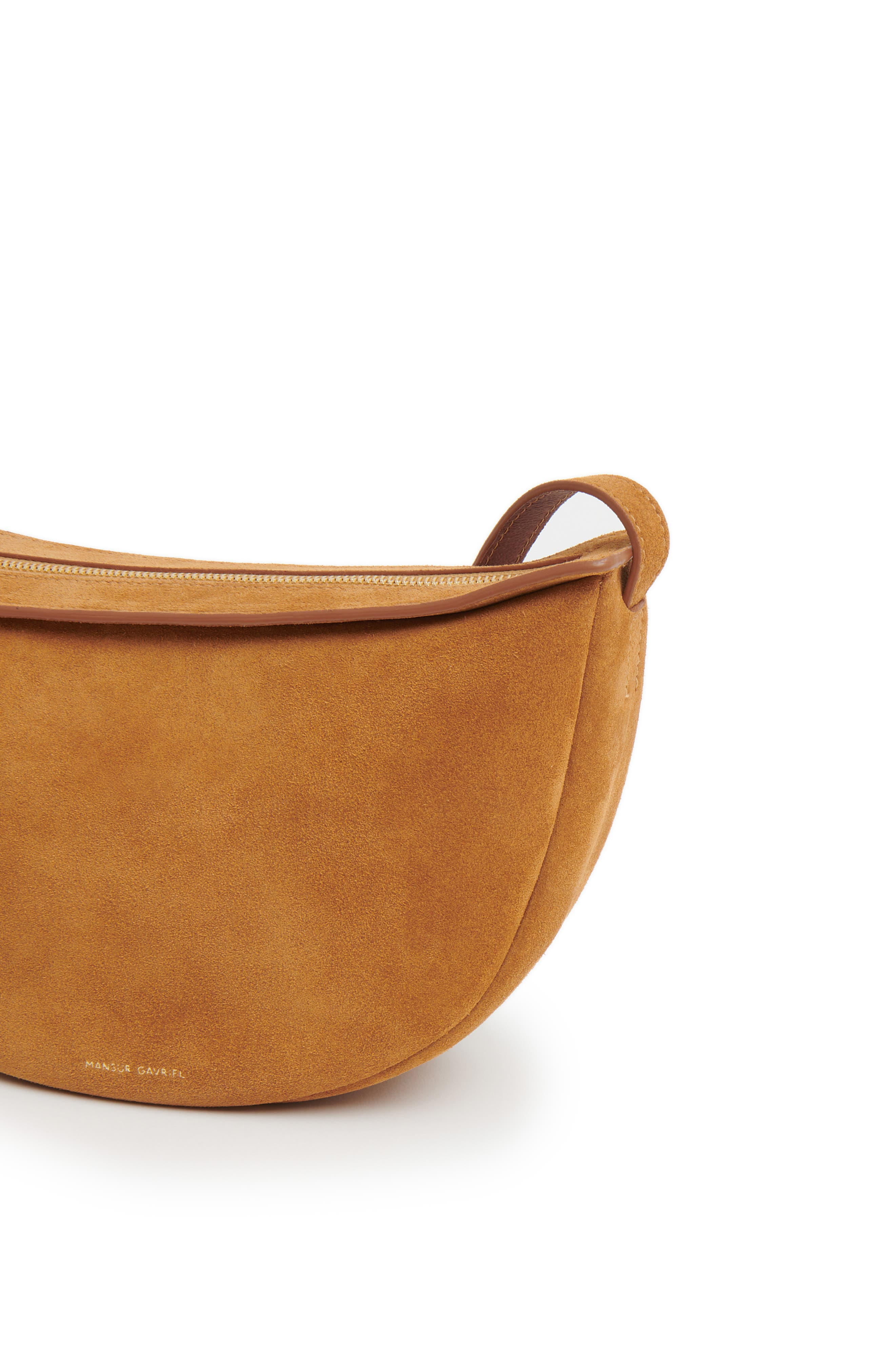 Mansur Gavriel Moon Leather Sling Bag in Caramel at Nordstrom - 6