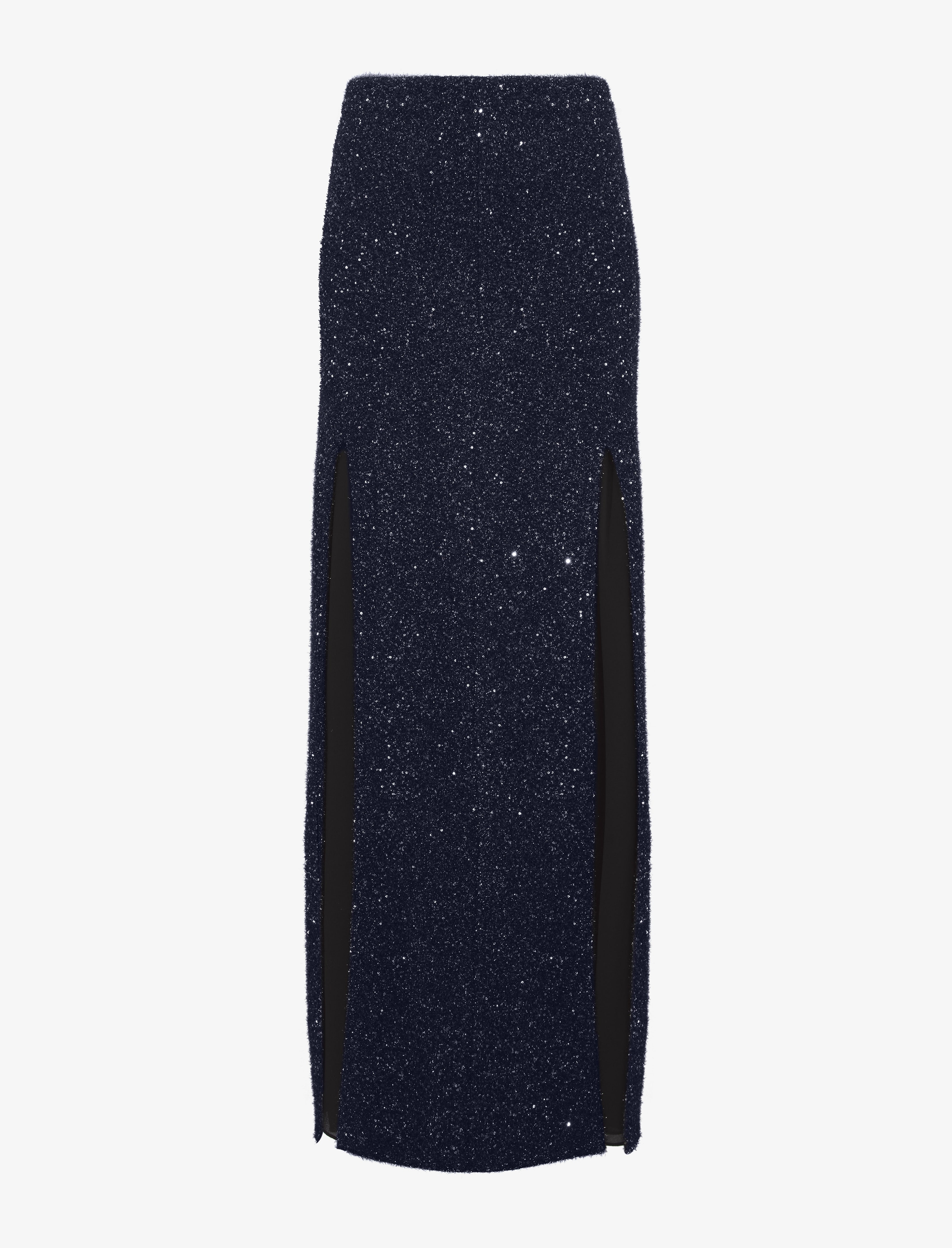 Technical Sequin Knit Skirt - 1