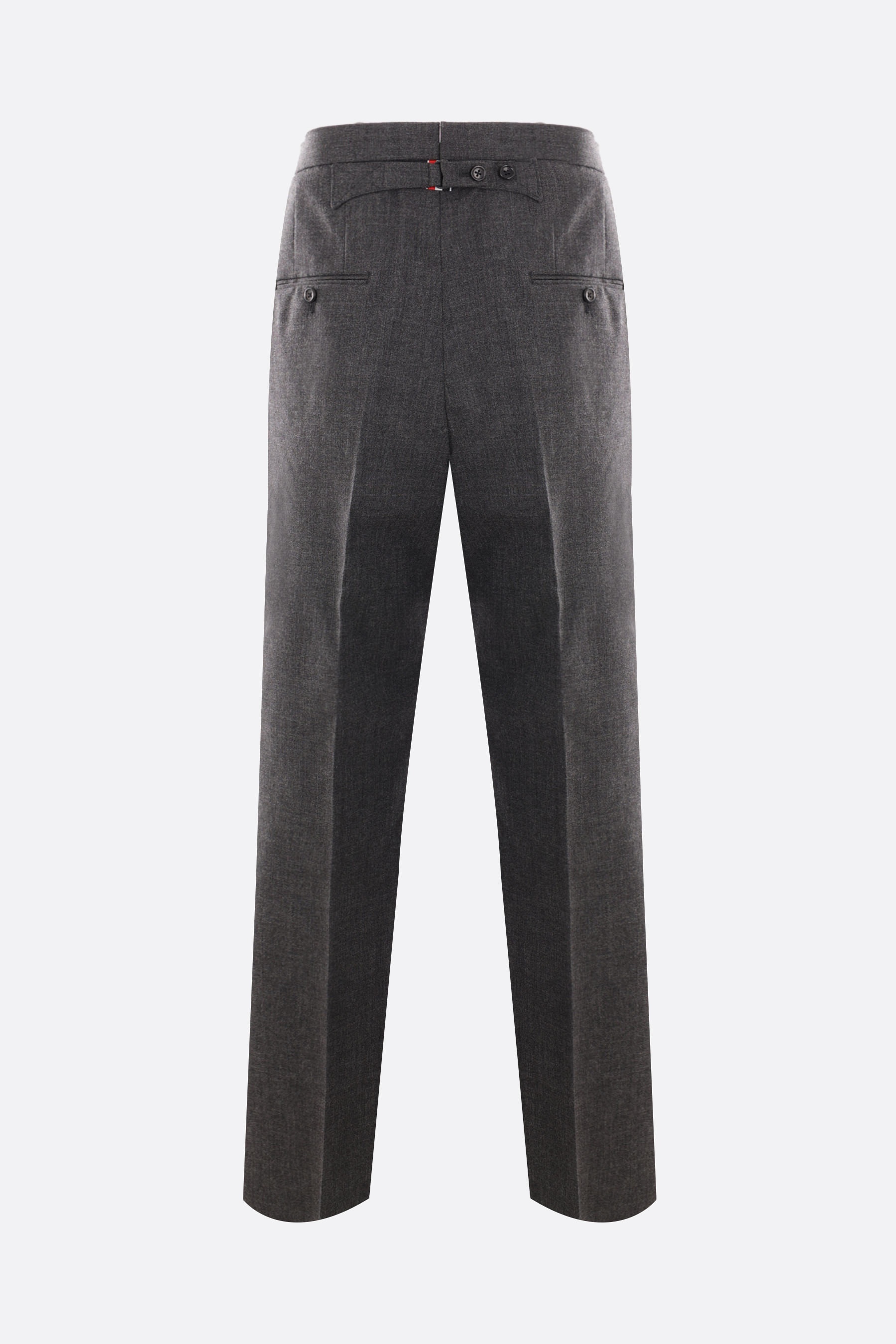 WIDE-LEG CRISPY WOOL TROUSERS - 2