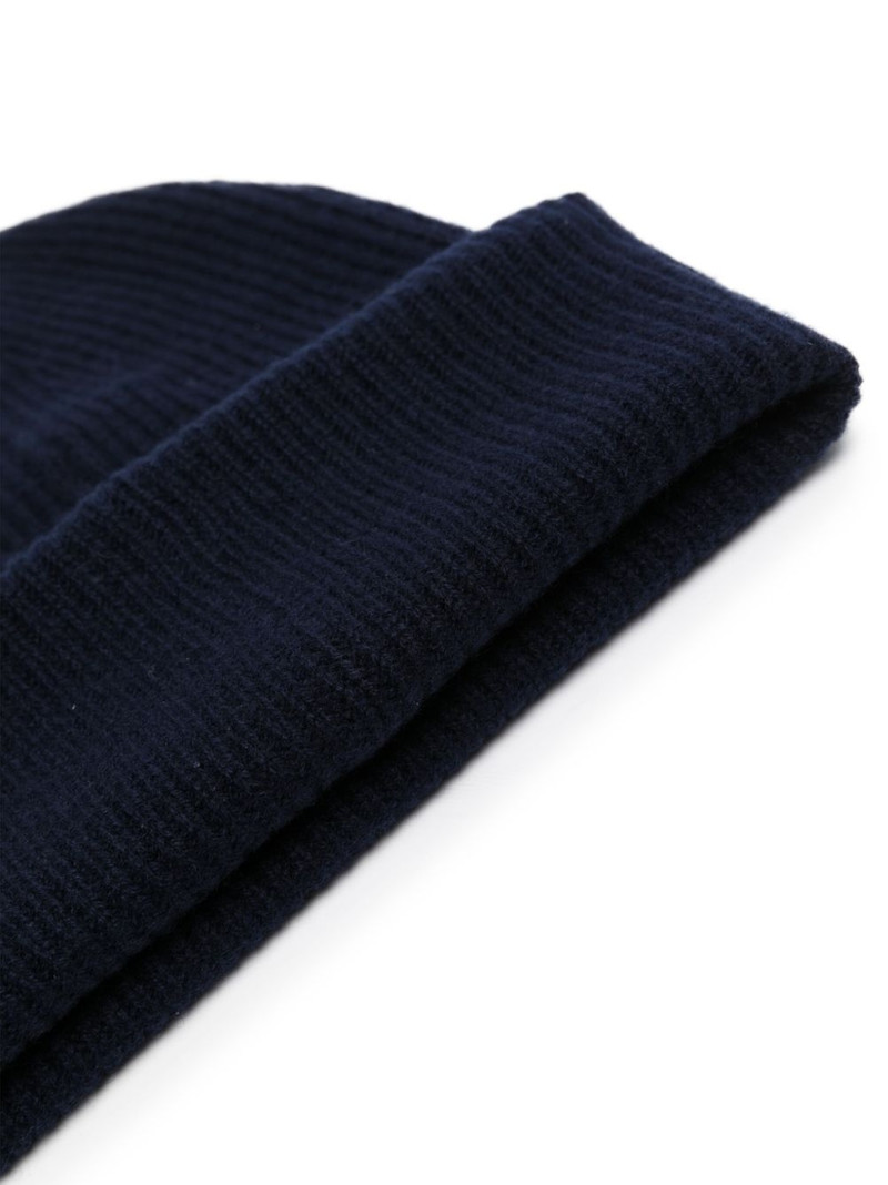 LISA YANG ribbed-knit cashmere beanie outlook