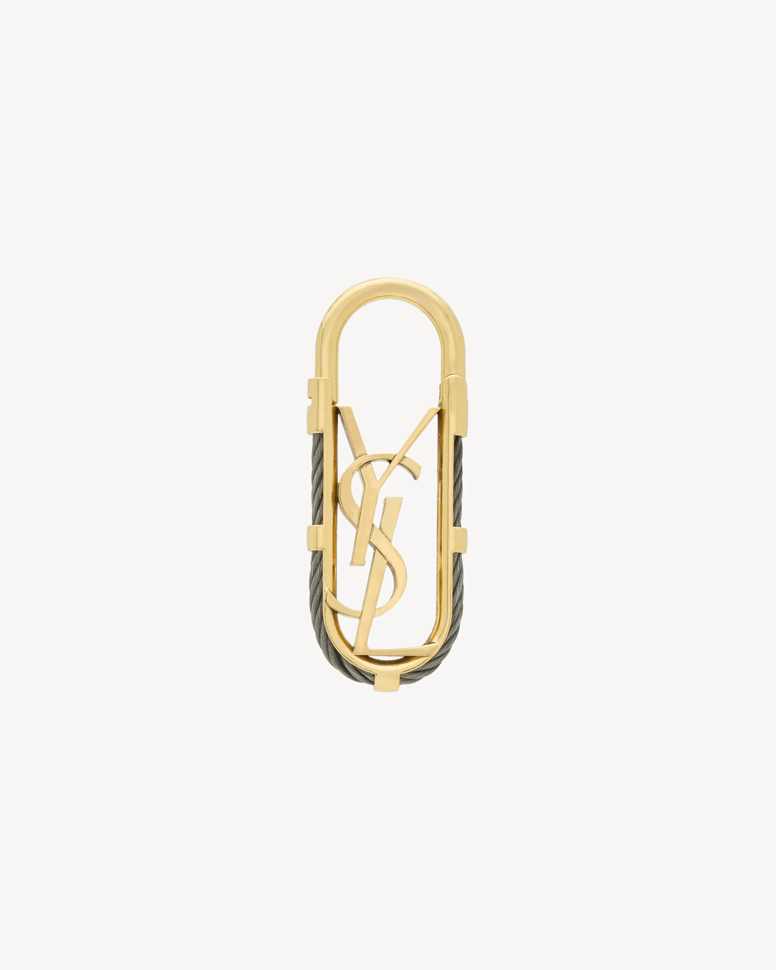 CASSANDRE CABLE KEY RING IN METAL - 1