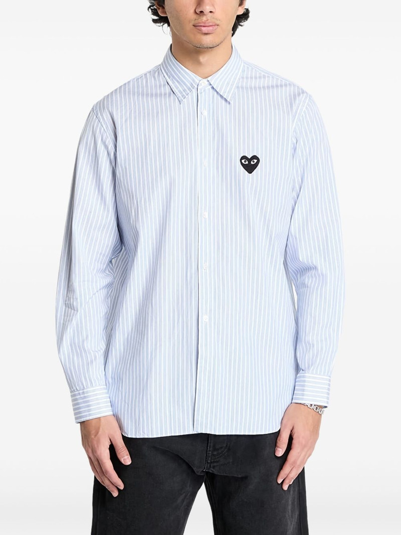 Black Heart Striped shirt 1