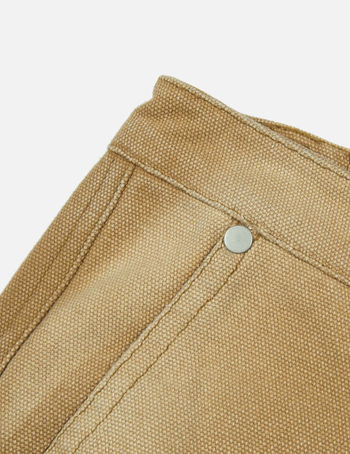SEAGULL APPLIQUÉ EMBROIDERY BAGGY FIT CARPENTER PANTS - 10