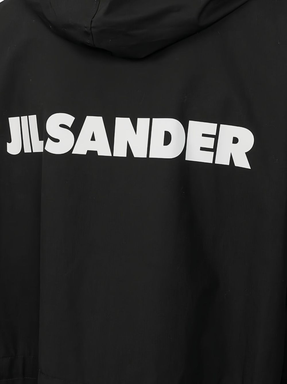logo-print hooded raincoat - 4