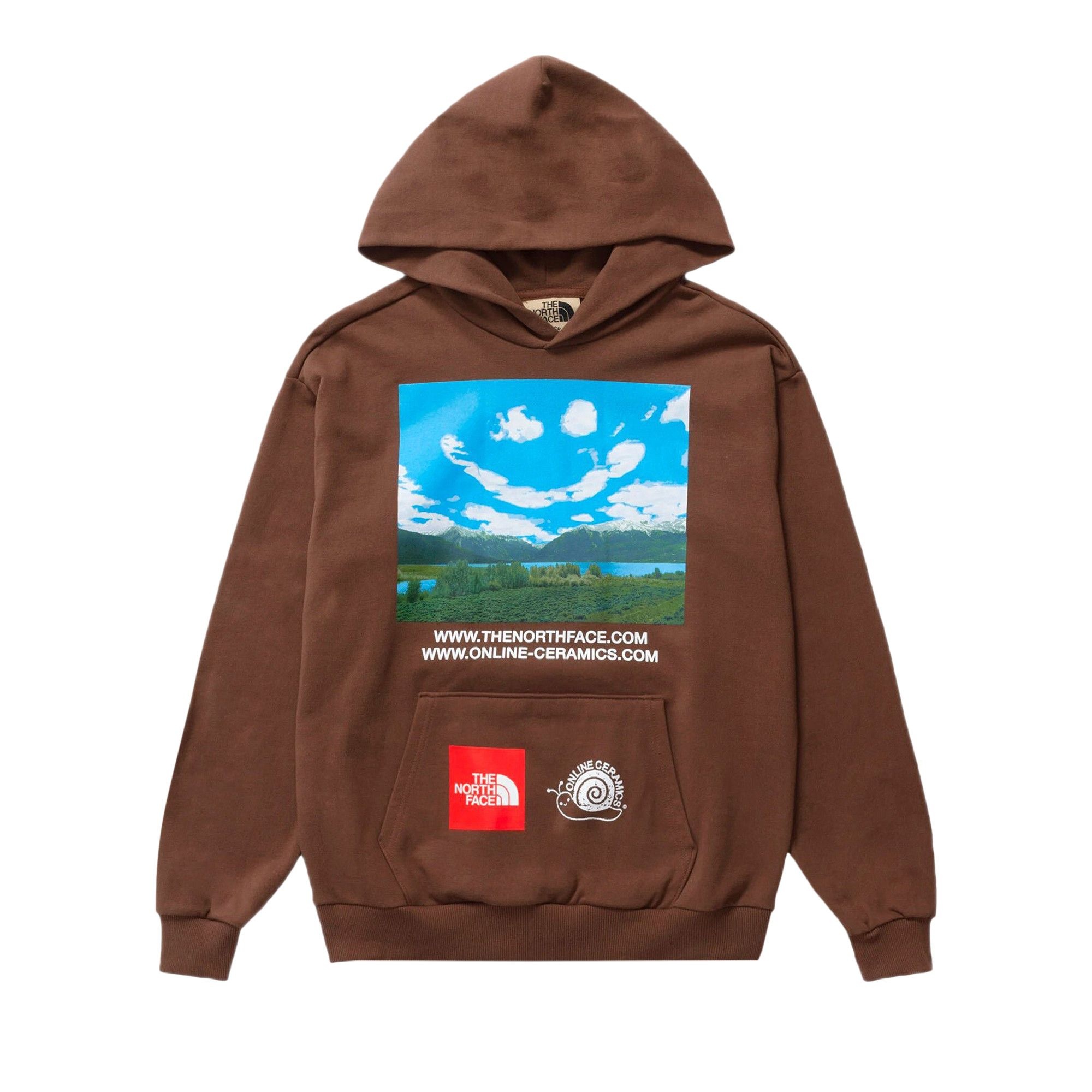 The North Face x Online Ceramics Hoodie 'Brown' - 1