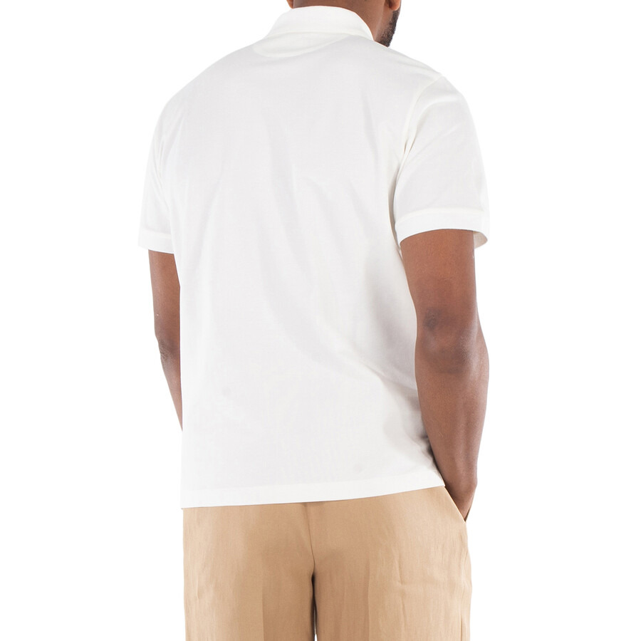 Fendi Embroidered Logo Cotton Polo Shirt - 6