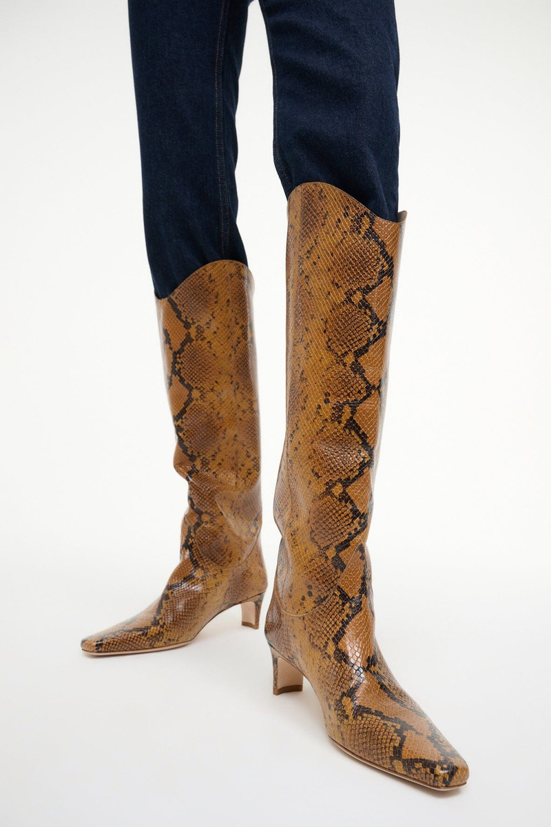 STAUD WESTERN WALLY BOOT SNAKE 4