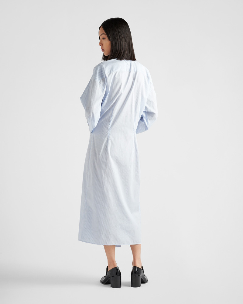 Poplin jacquard dress 6