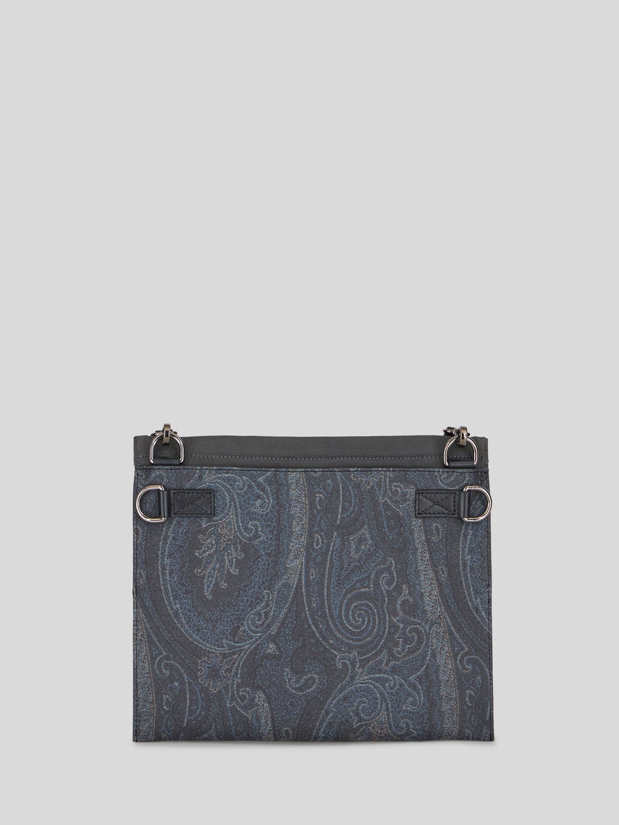 PAISLEY COLOR BLOCK SHOULDER BAG - 3