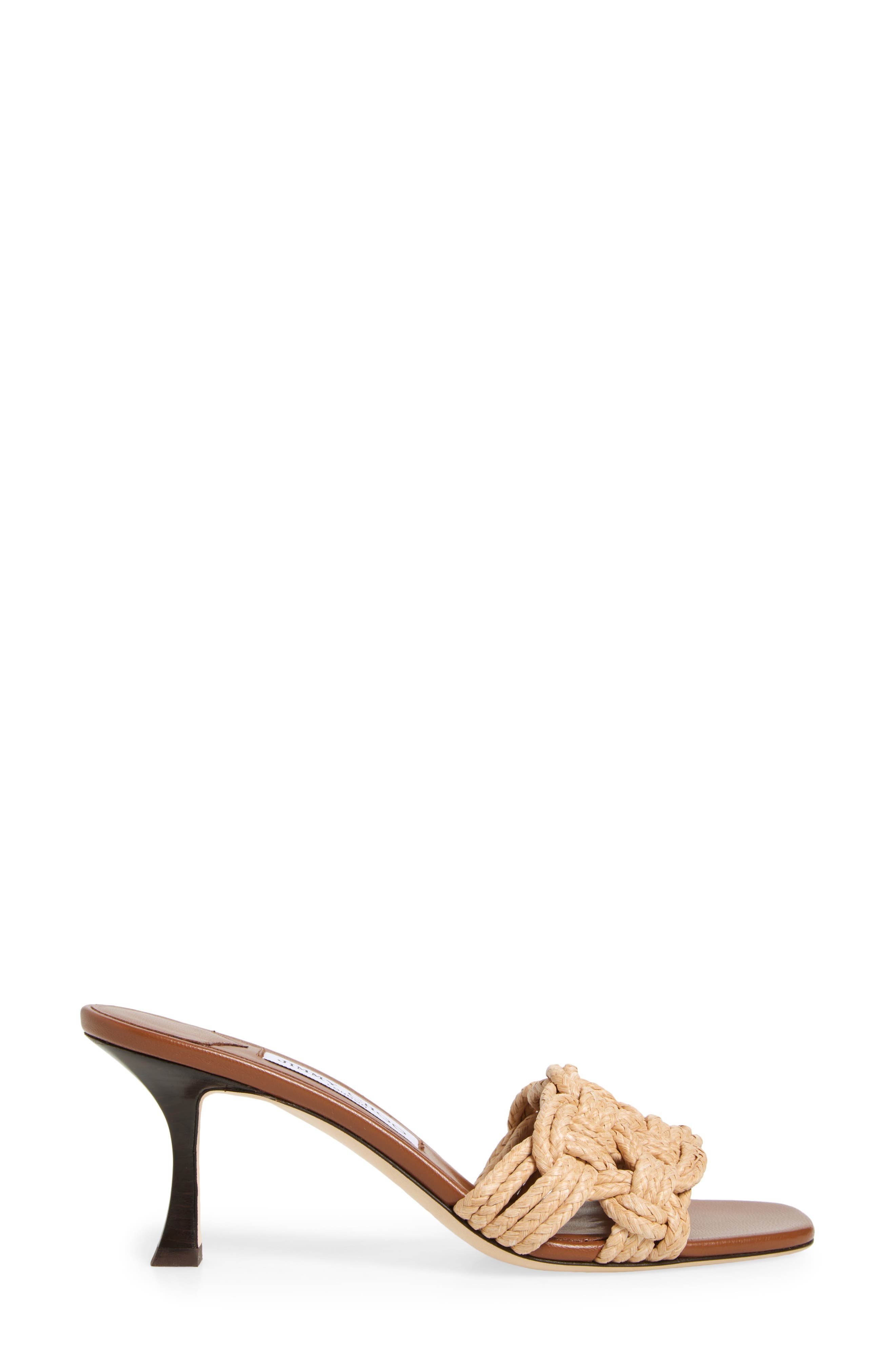 Jimmy Choo Chara Sandal in Tan/Natural at Nordstrom - 3