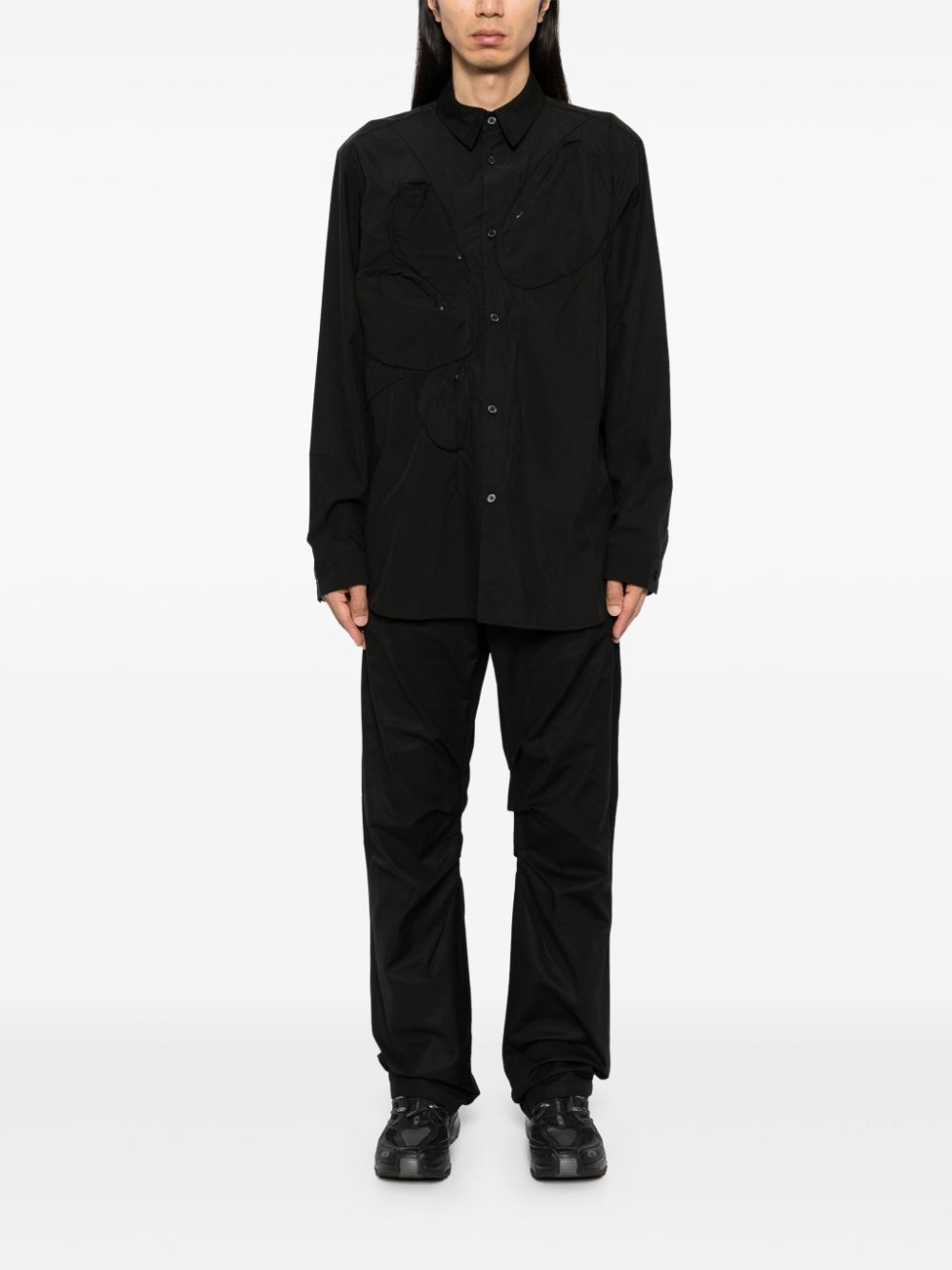multiple-pockets shirt - 2